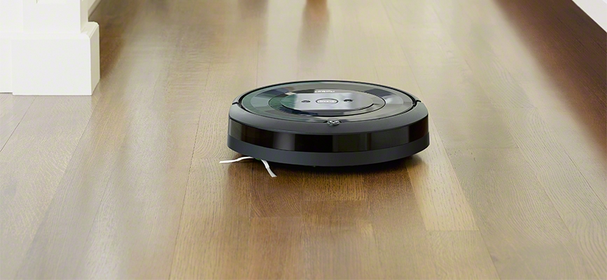 iRobot's Roomba e5 vacuuming floor